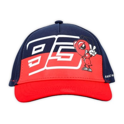 Casquette Enfant Marc Márquez 93 Bleu