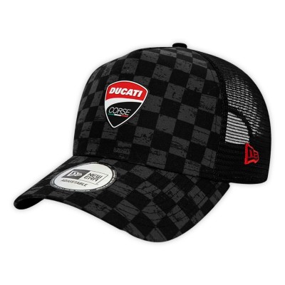 Casquette à carreaux Ducati New Era