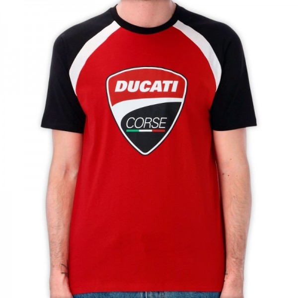 Camiseta com logotipo Ducati Corse