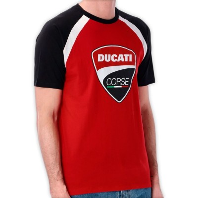 Camiseta com logotipo Ducati Corse