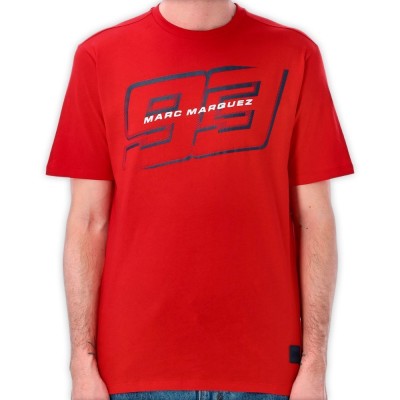 Marc Márquez 93 Camiseta Vermelha