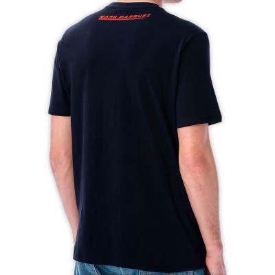 Marc Márquez 93 Blaues T-Shirt