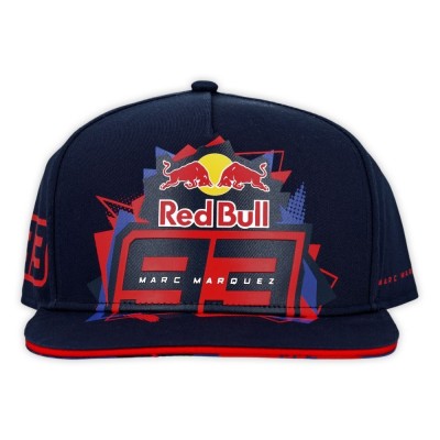 Casquette plate Marc Márquez 93 Red Bull